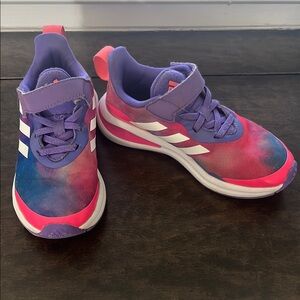 Adidas Kids' Purple and Pink Sneakers